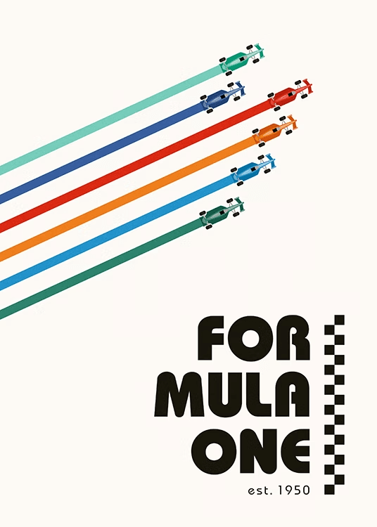 Formula One Print