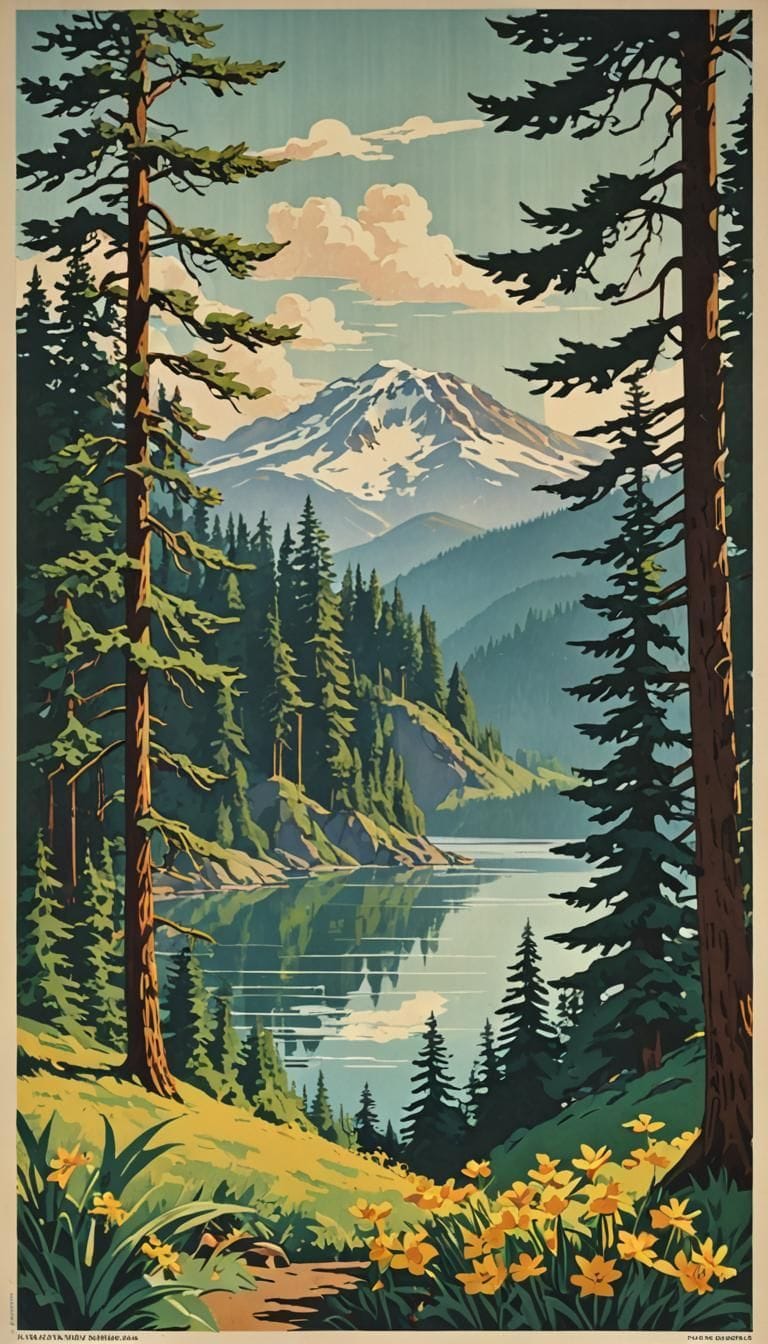 Make Your Own Vintage Travel Posters with AI