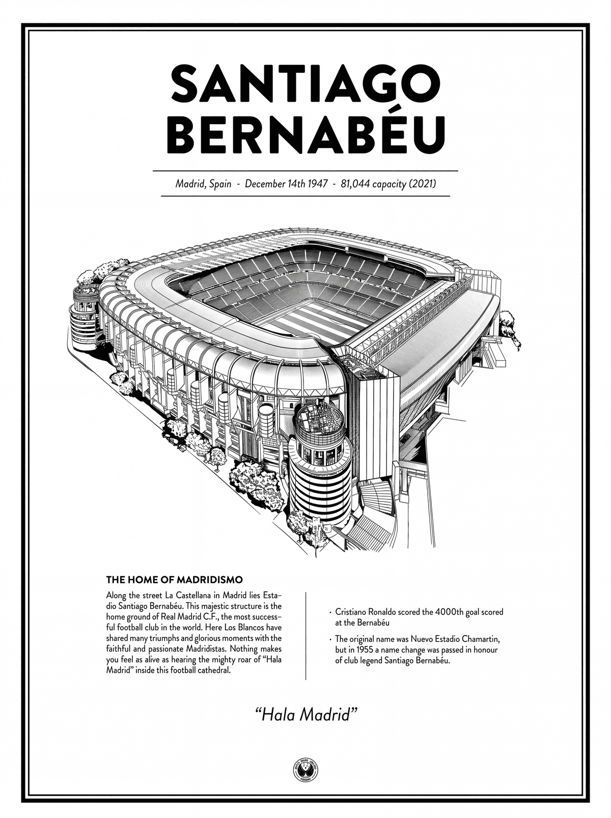 Real Madrid poster