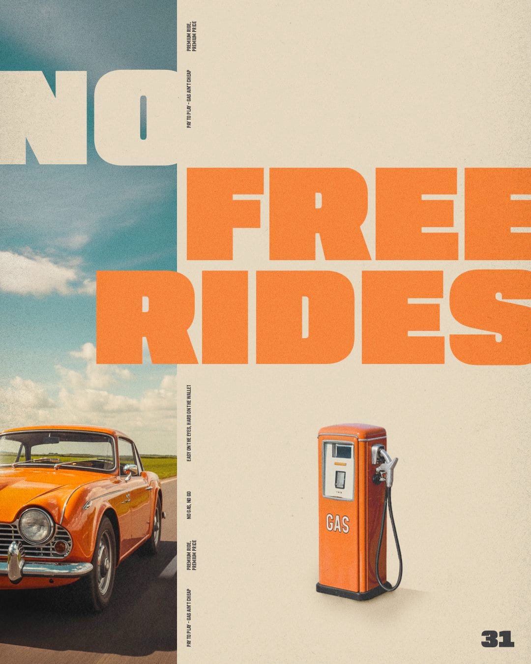 Vintage Car Poster Design