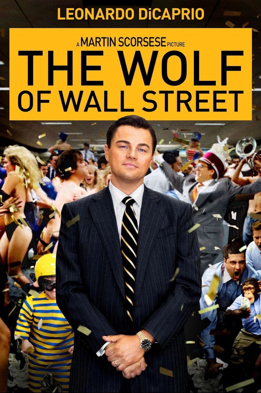 The Wolf of Wall Street poster
