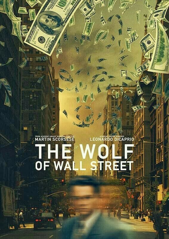 The Wolf of Wall Street poster