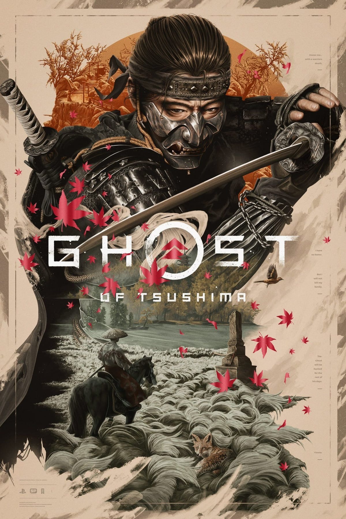 Ghost of Tsushima poster