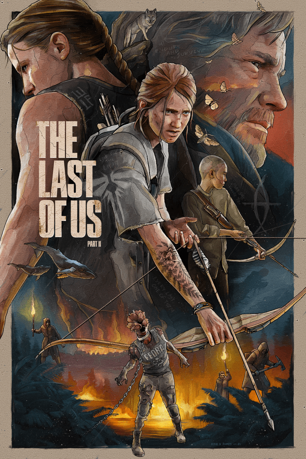The Last of Us - Fan Poster, Kyle V. James