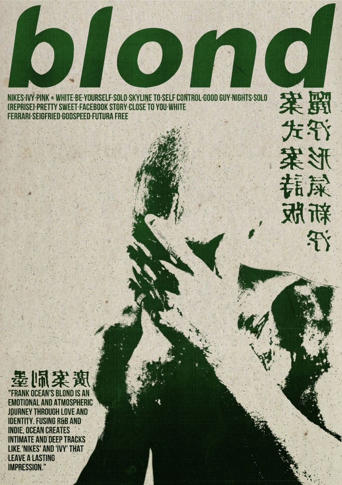 Blond poster