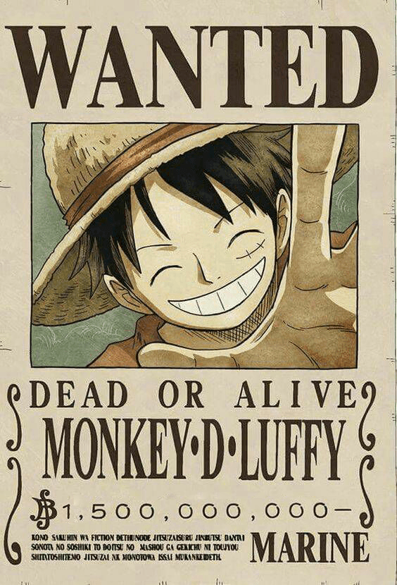 Luffy poster