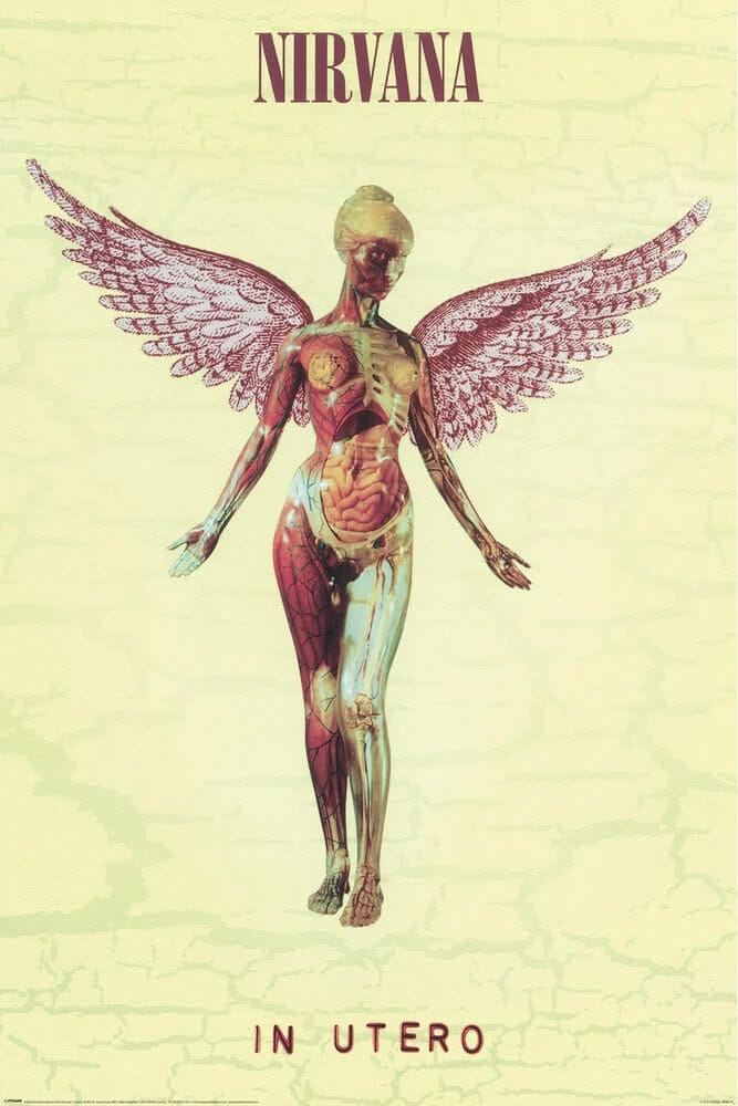 Nirvana poster: In Utero (24x36) album art