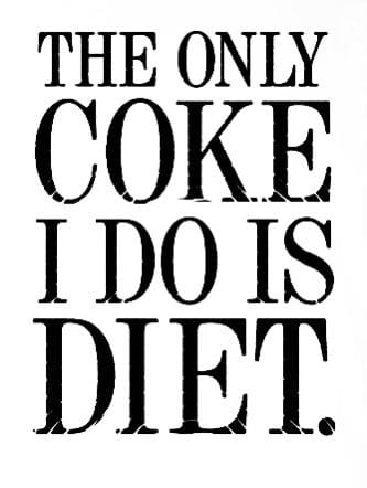 Diet Coke poster