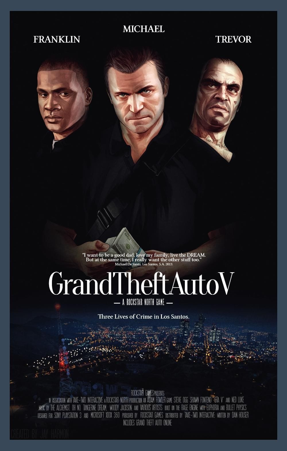 Grand Theft Auto 5 poster