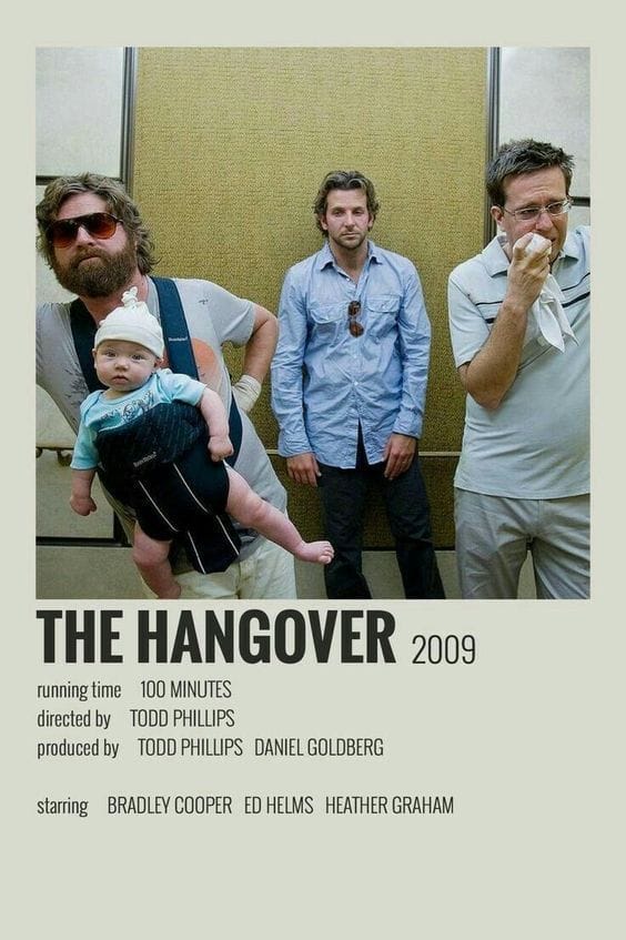 Hangover poster