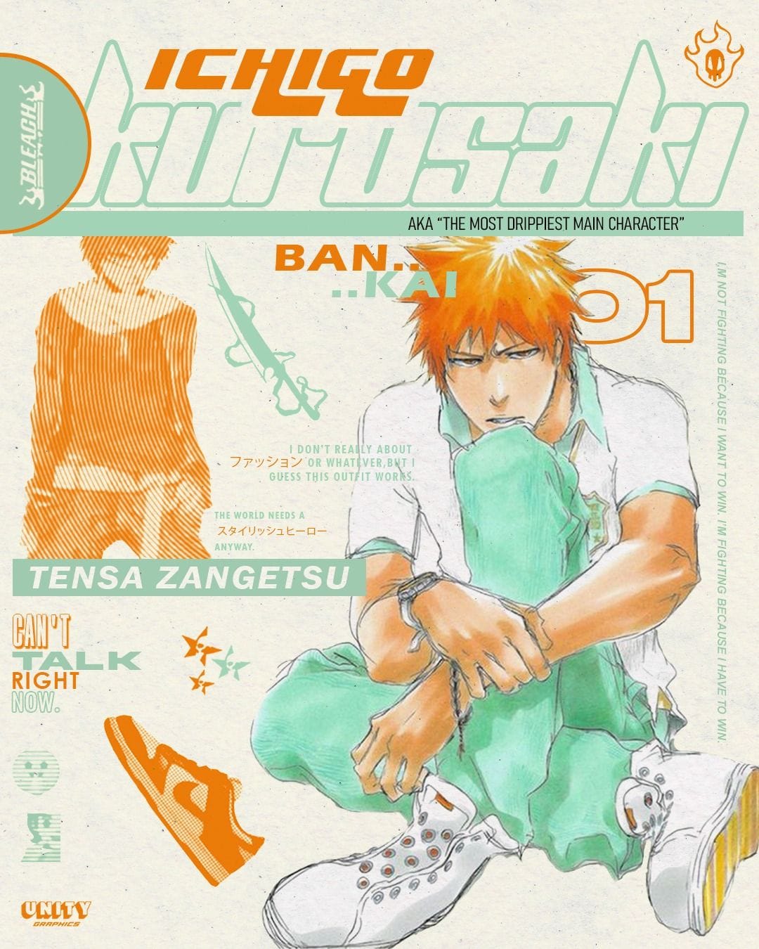 ICHIGO KUROSAKI POSTER