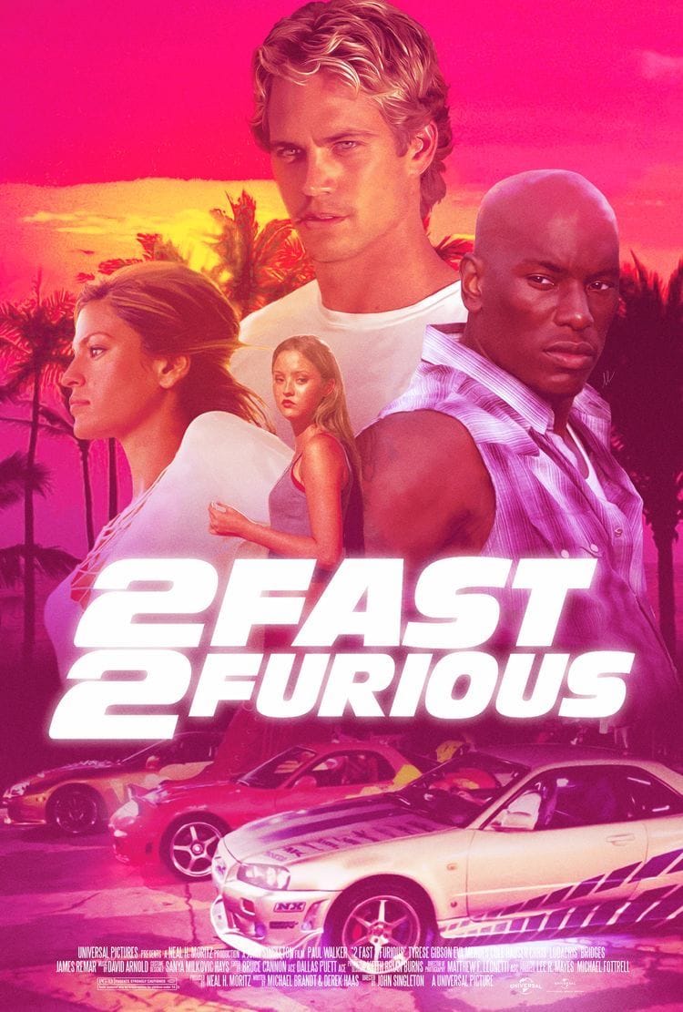 Fast and Furious poster