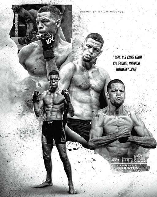 Nate Diaz poster