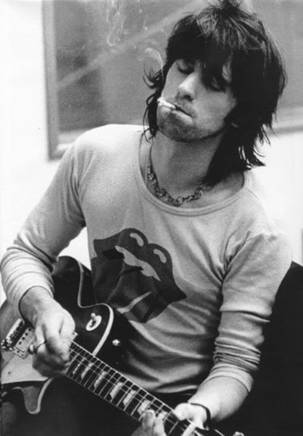 Rolling Stones: Keith Richards 24 x 36 Zoll großes gerolltes Wandposter