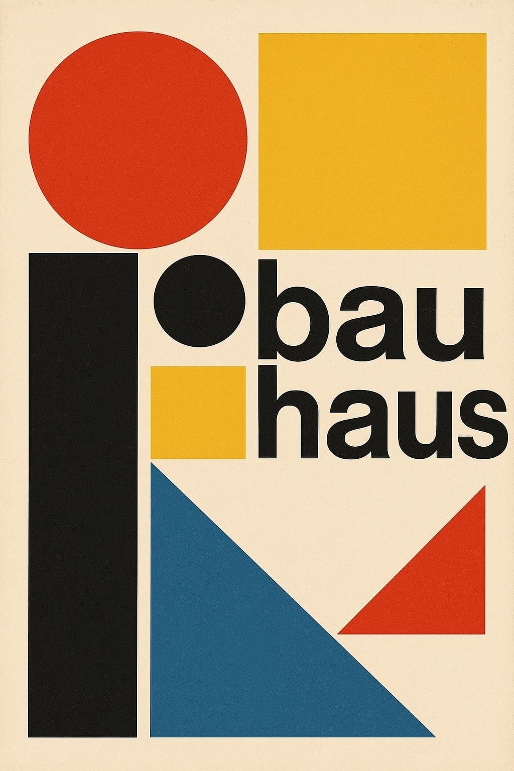 Bauhaus poster