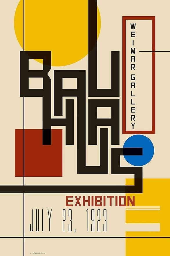 Bauhaus poster