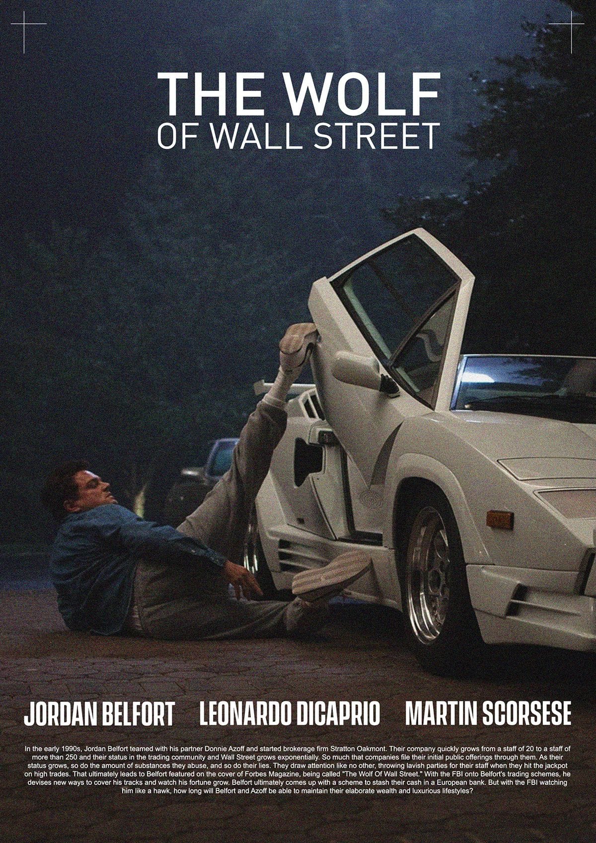 Wolf of Wall Street poster