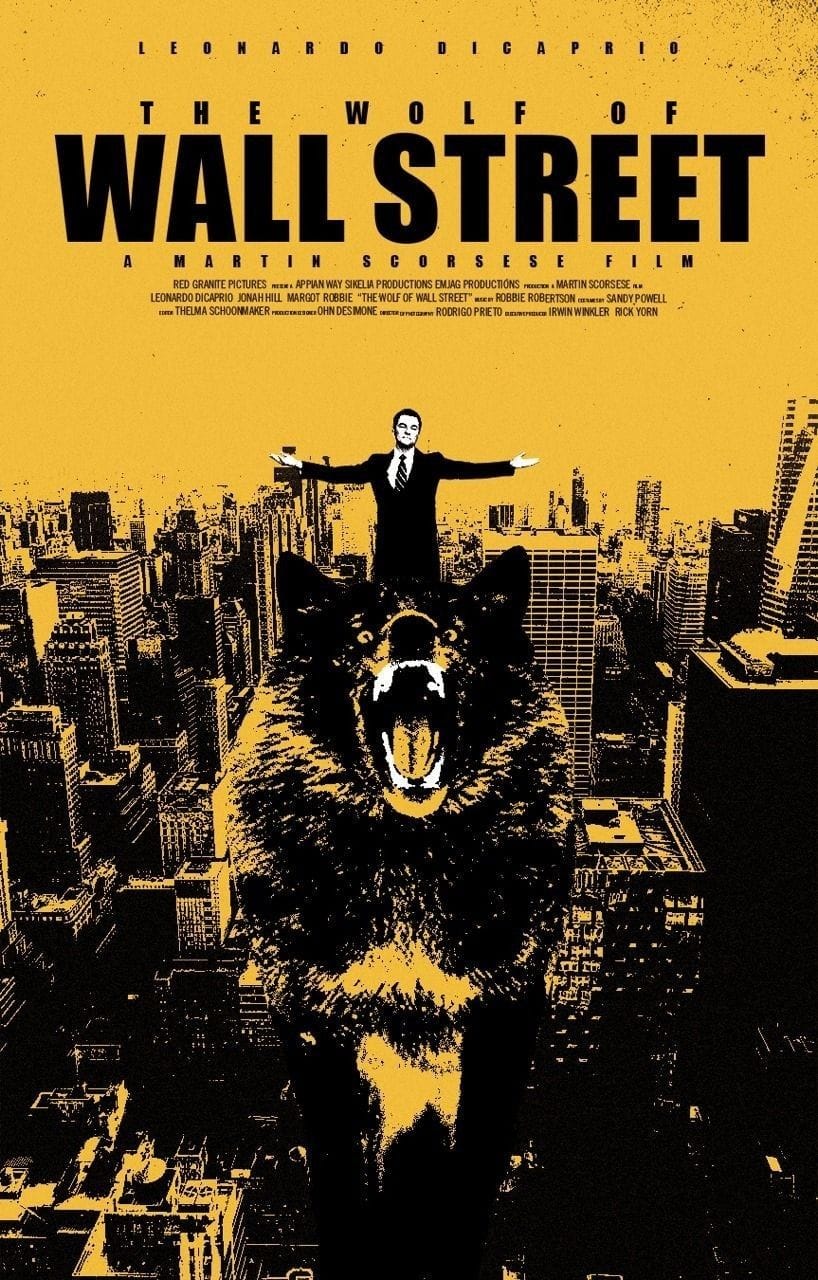 Wolf of Wall Street poster
