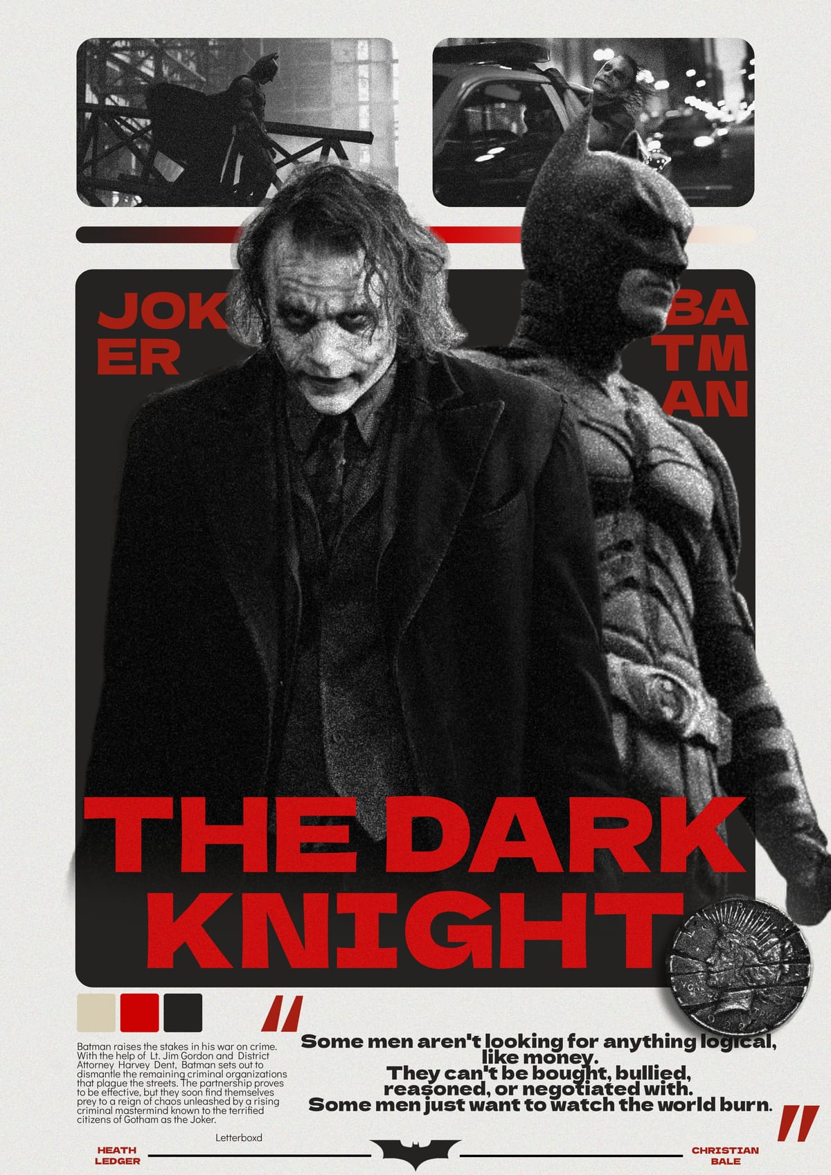 The Dark Knight poster  #batman #darkknight