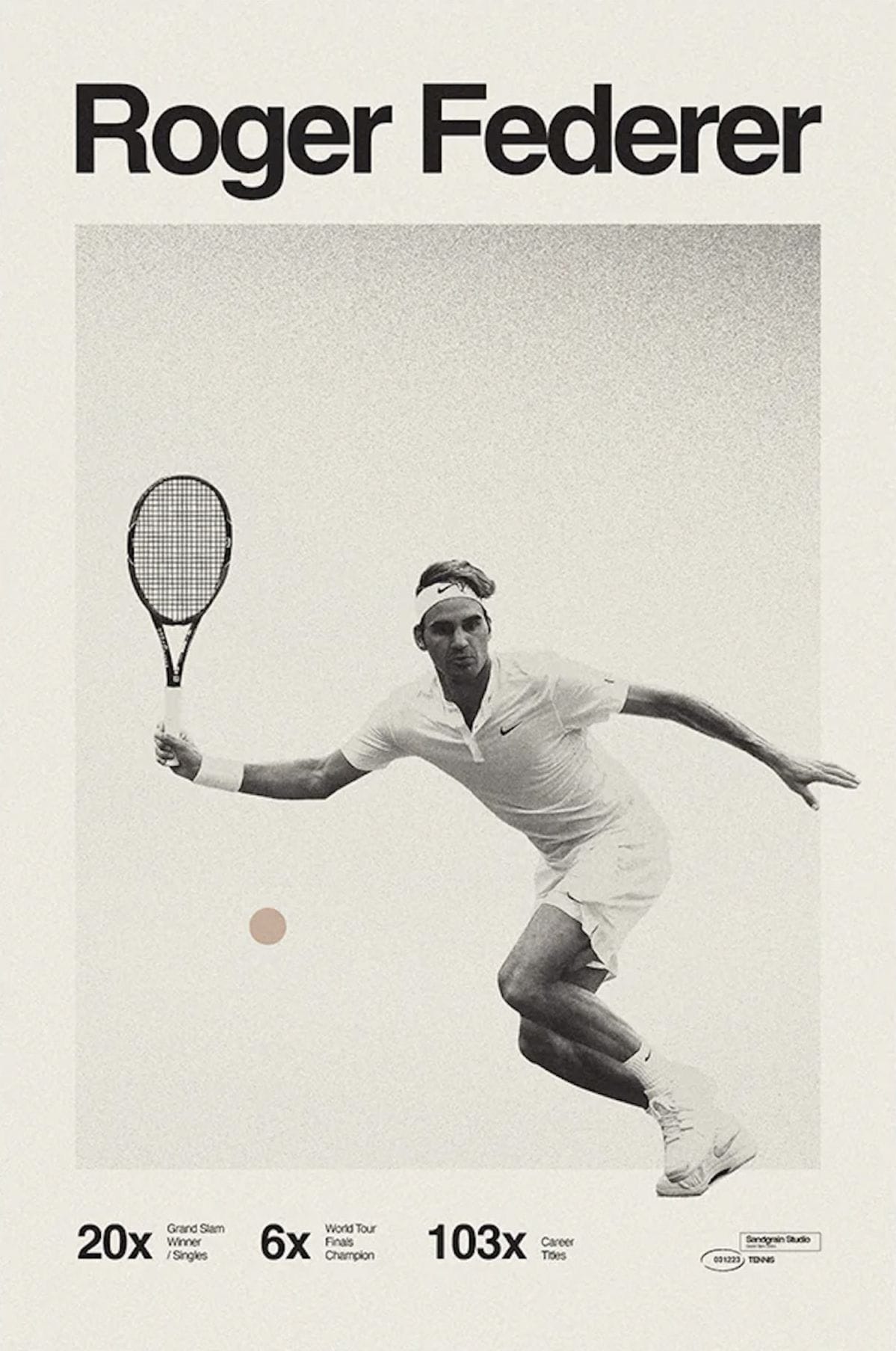 Federer poster