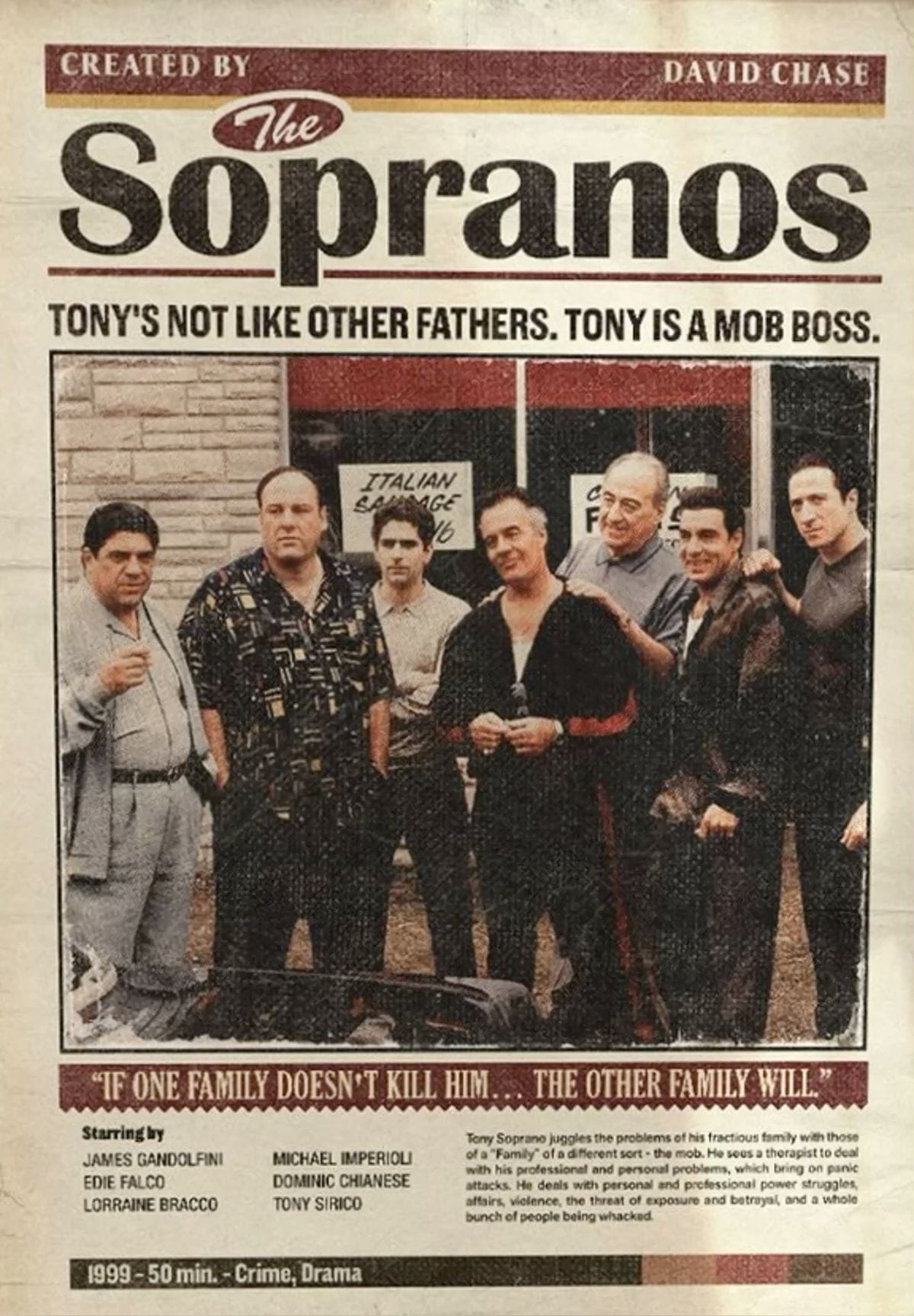 Tony Soprano poster
