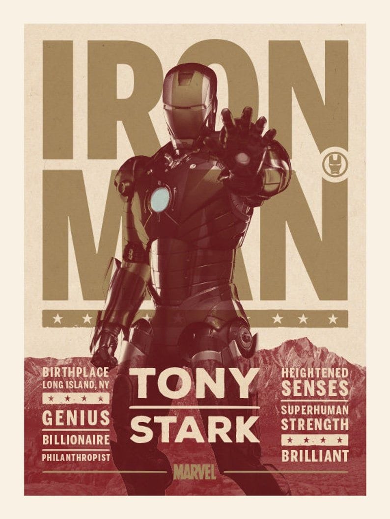 Tony Stark poster