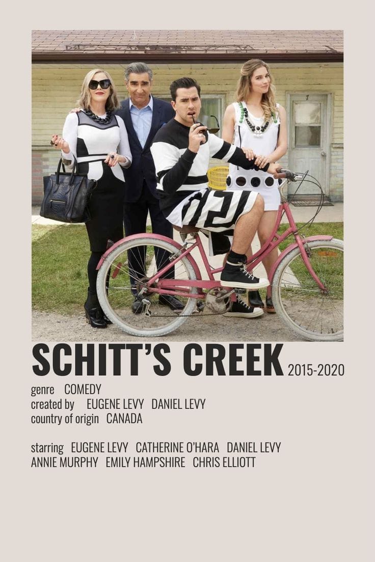 Schitt's Creek Polaroid TV Poster