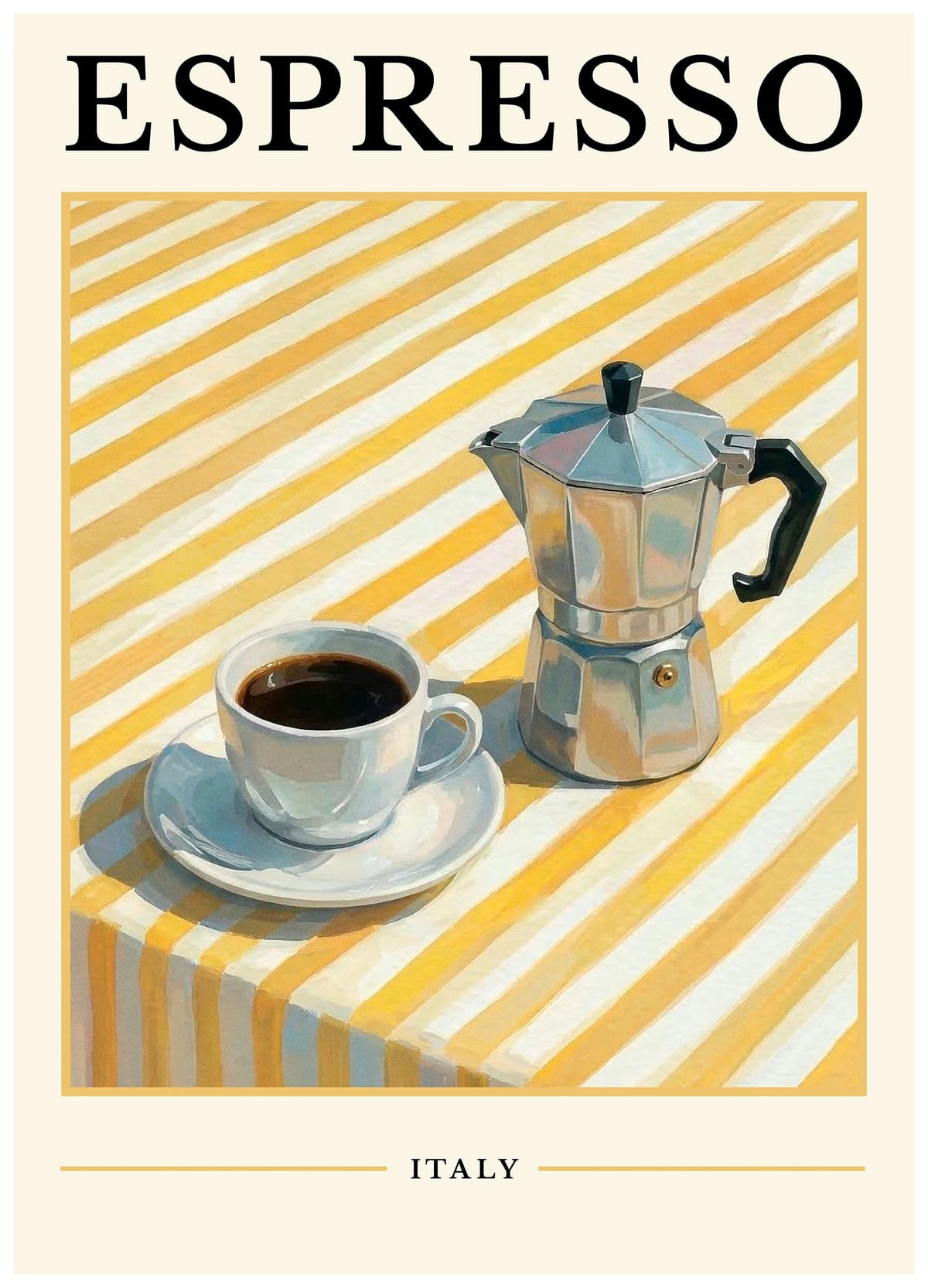 Prints - Espresso Coffee Print (16" x 20" in)