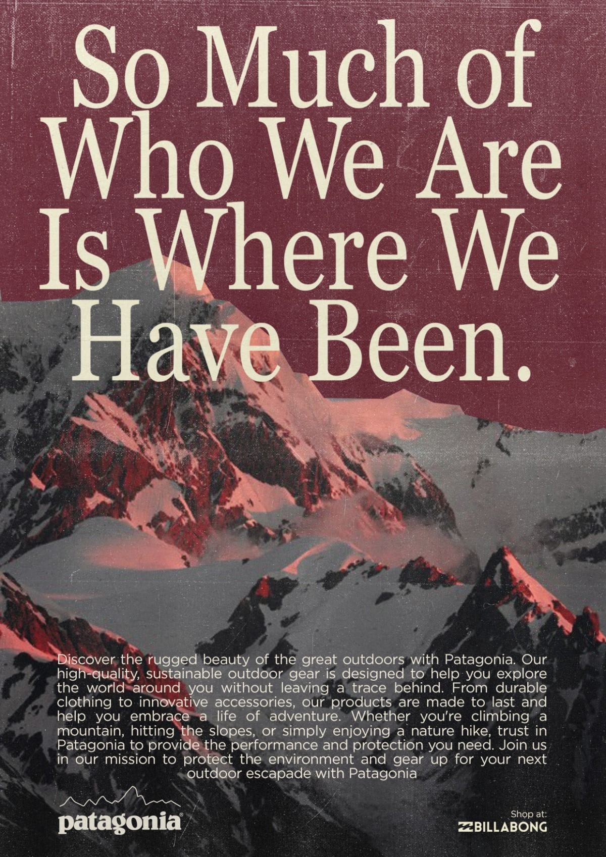 patagonia vintage ad