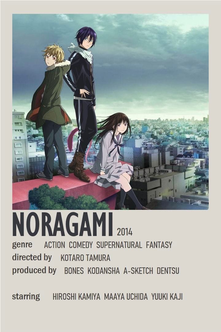 Anime minimalist poster