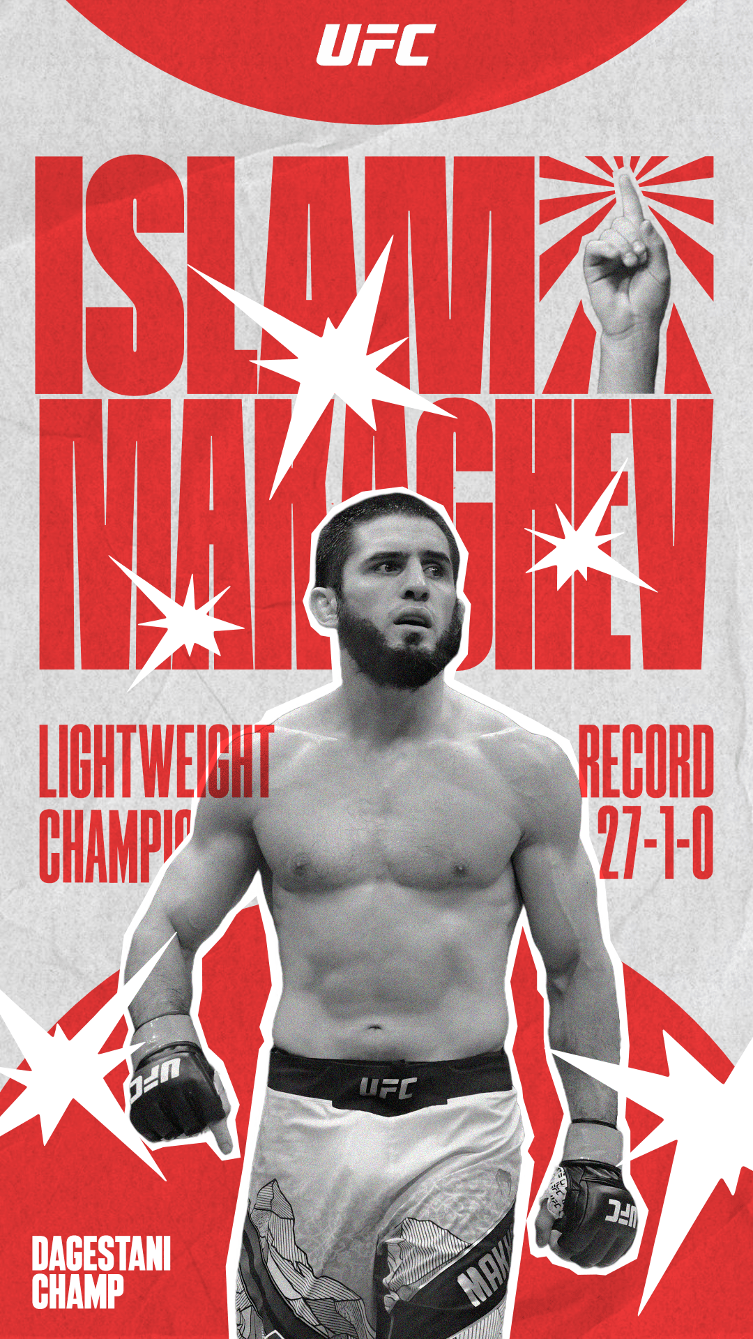 Islam Makachev Poster