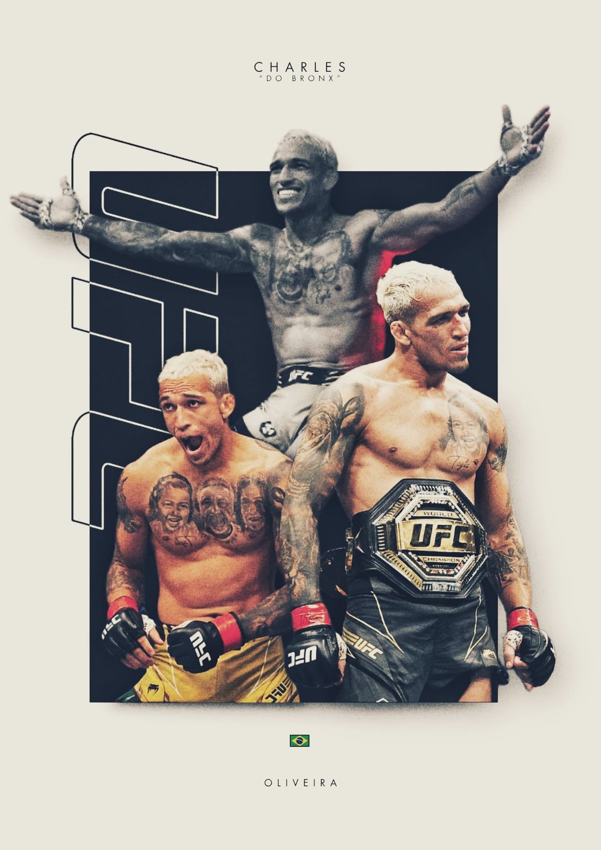 Charles Oliveira Poster