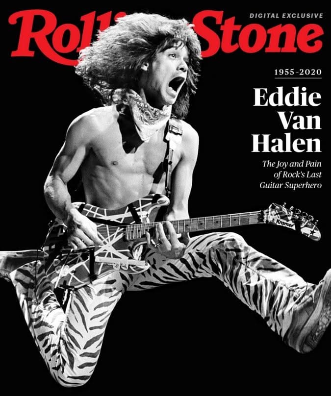 Special Rolling Stone Tribute To Eddie Van Halen: ‘Rock’s Last Guitar Superhero’