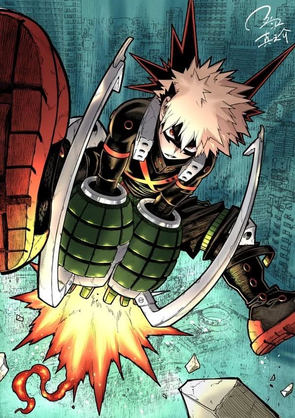 Bakugo Katsuki Fanart: A Celebration of My Hero Academia’s Explosive Hero