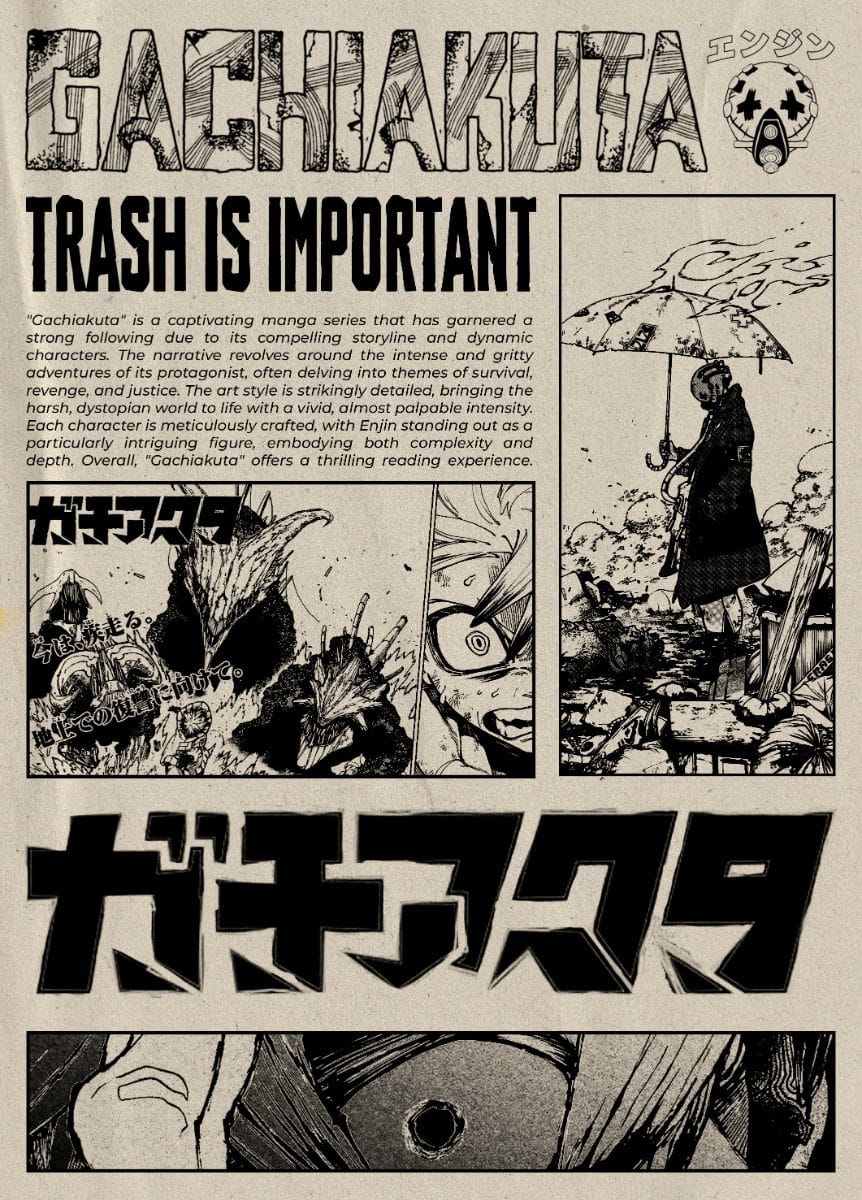 poster gachiakuta