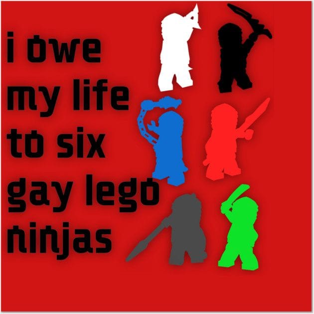 Six Gay Ninjas Poster