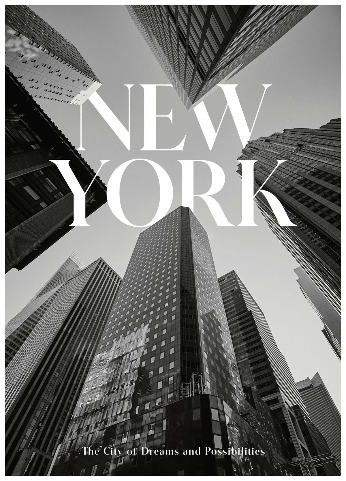New York Sky Print (20" x 28" in)