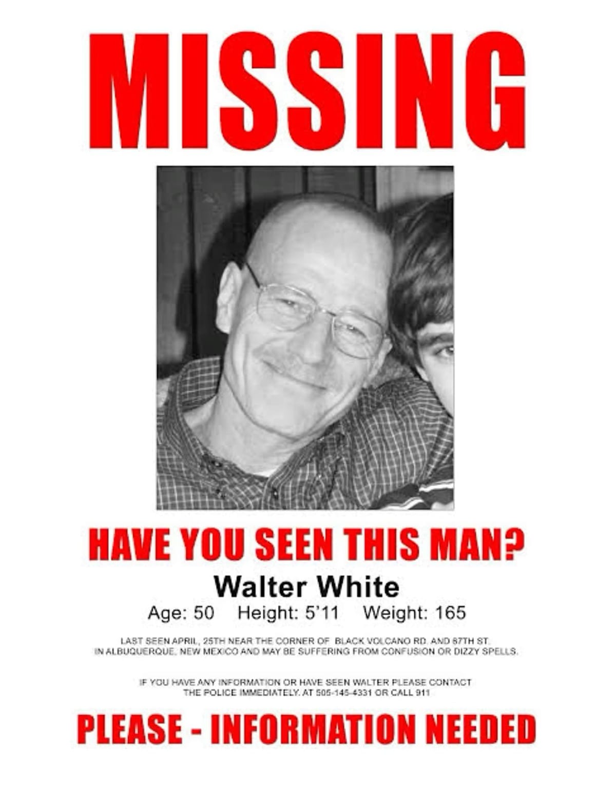 Walter White poster