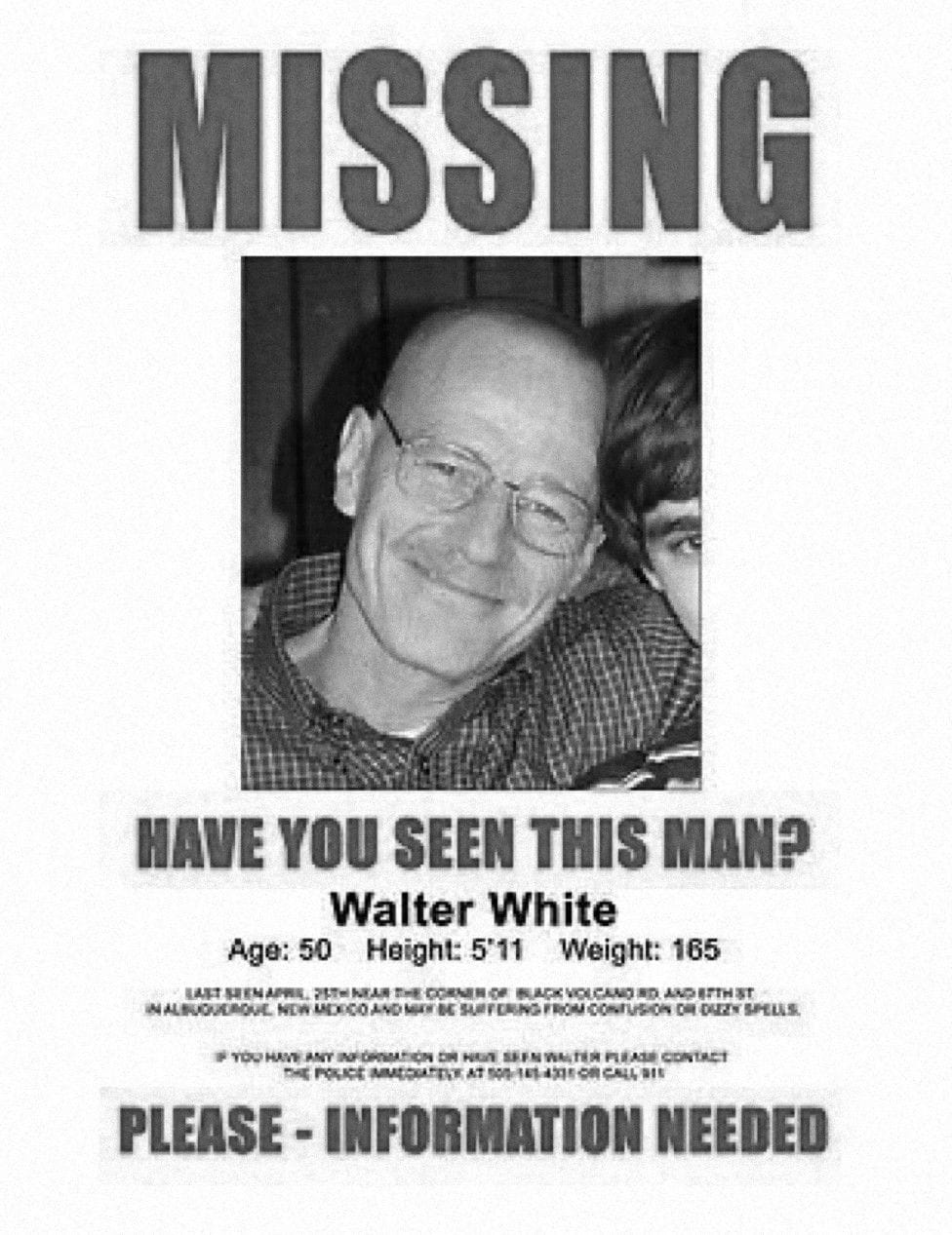 Walter White poster