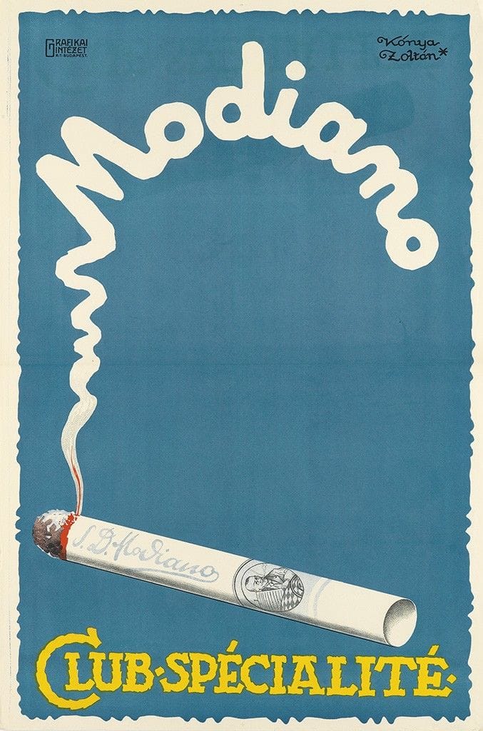 Cigarette poster