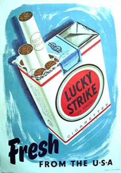 Cigarette poster