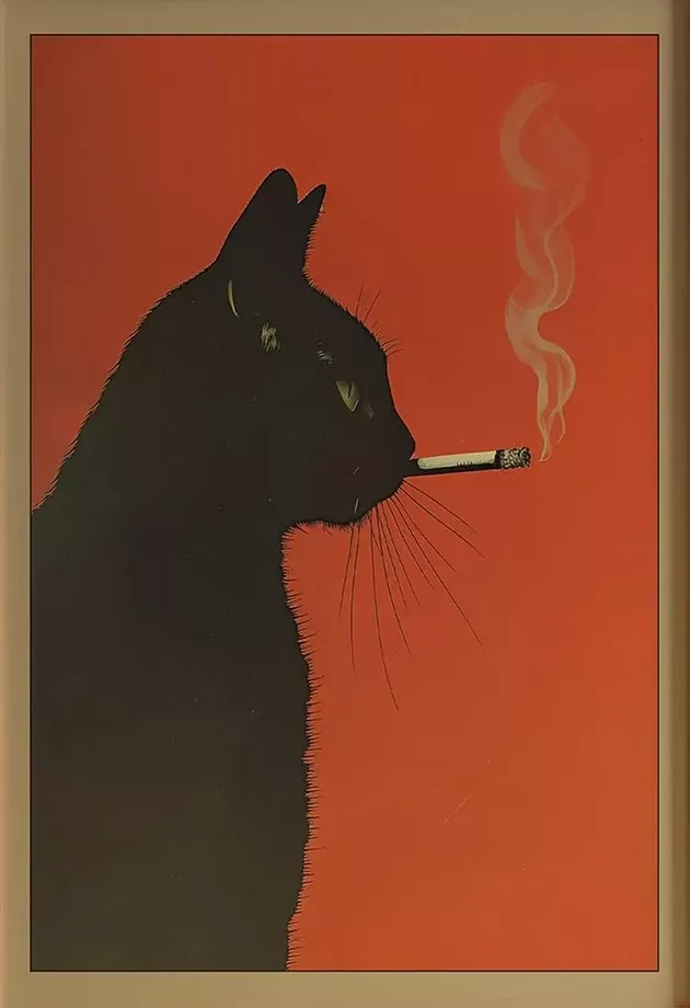 Cigarette poster