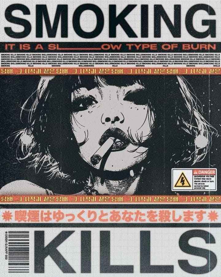 Cigarette poster