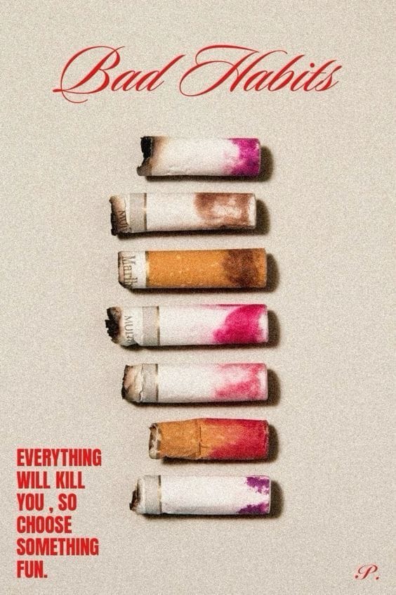 Cigarette poster