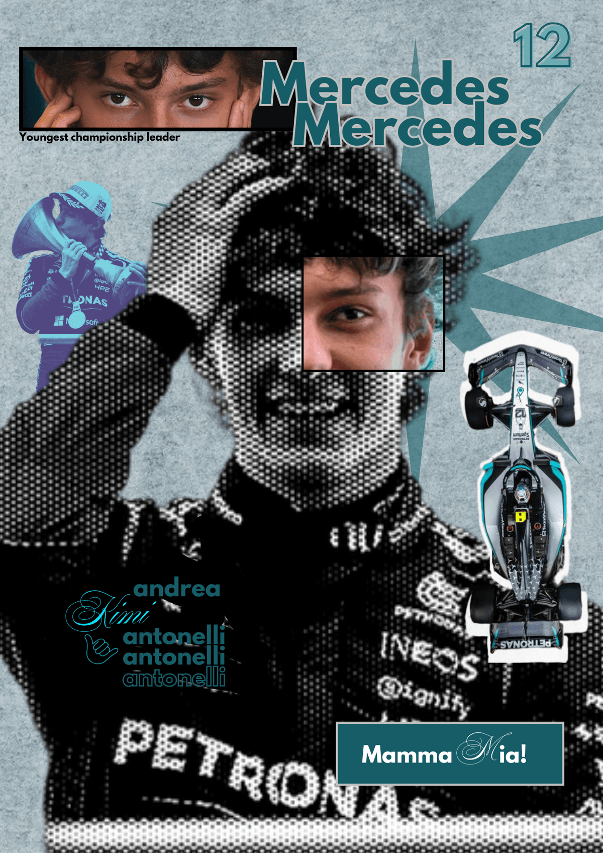 Kimi Antonelli Poster