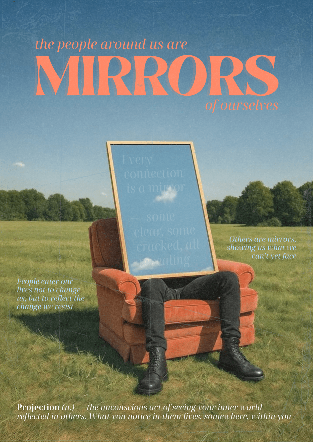 Mirror Poster - Projection