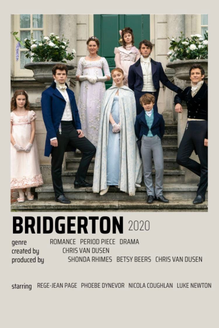 Bridgerton (2020) Minimalistic Poster
