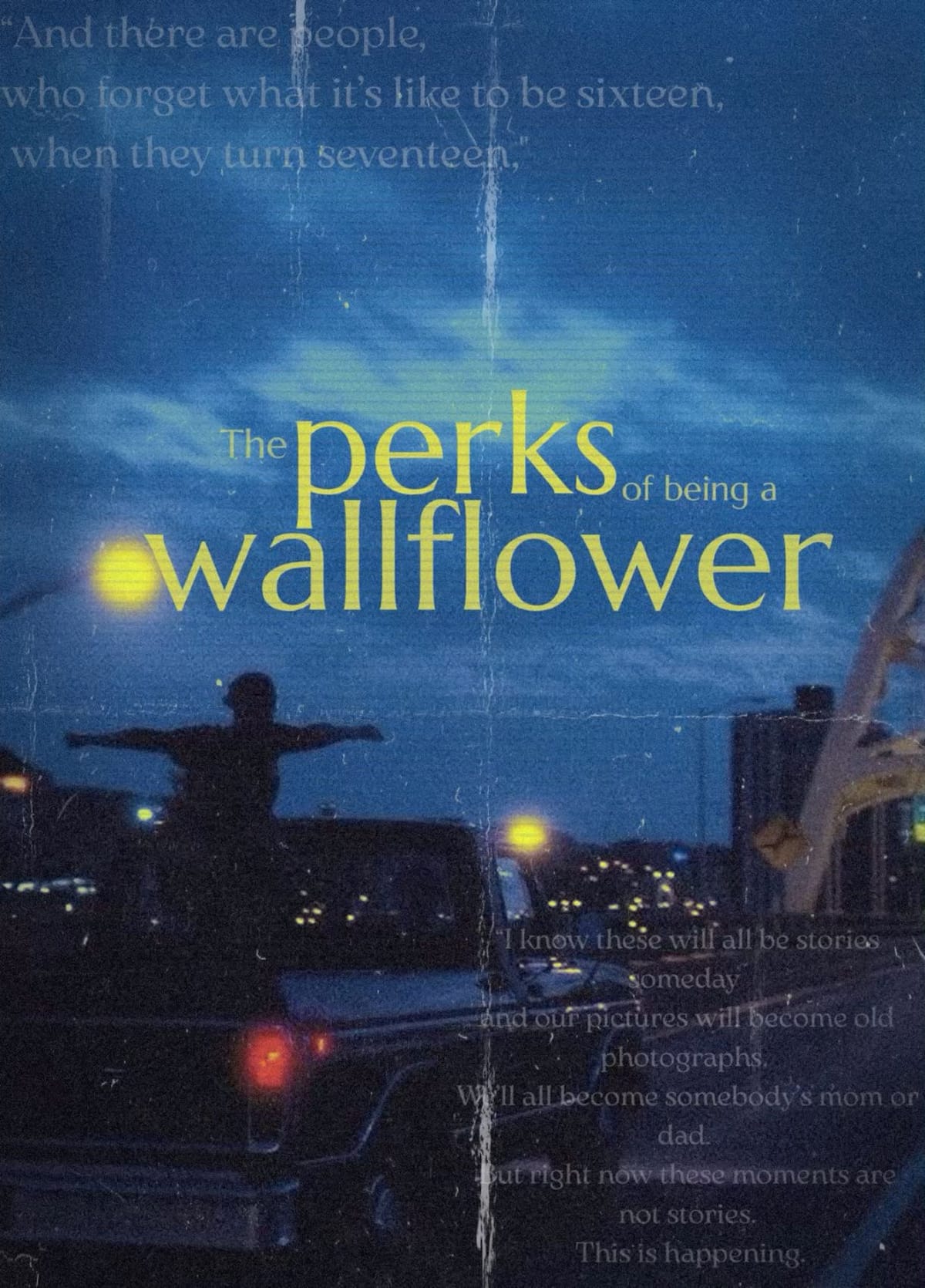 The perks of being a wallflower poster