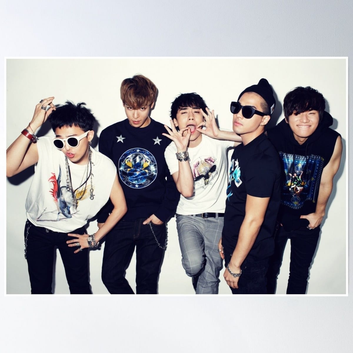 Big Bang Kpop Music Tendence 2017 Poster