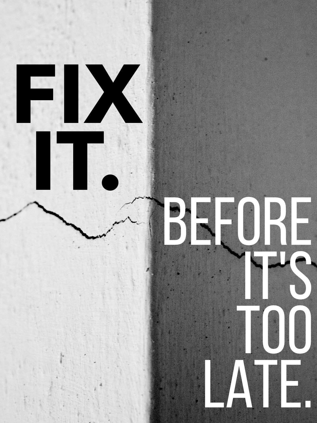 Rebuild it poster